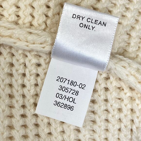 Banana Republic Cream Turtleneck Poncho - Picture 6 of 6